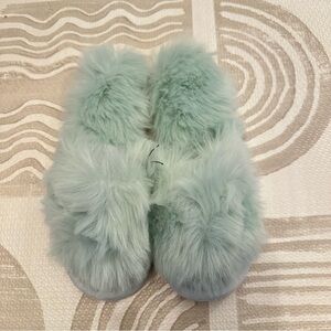 RH TEEN Kashmir Faux Fur Slides
